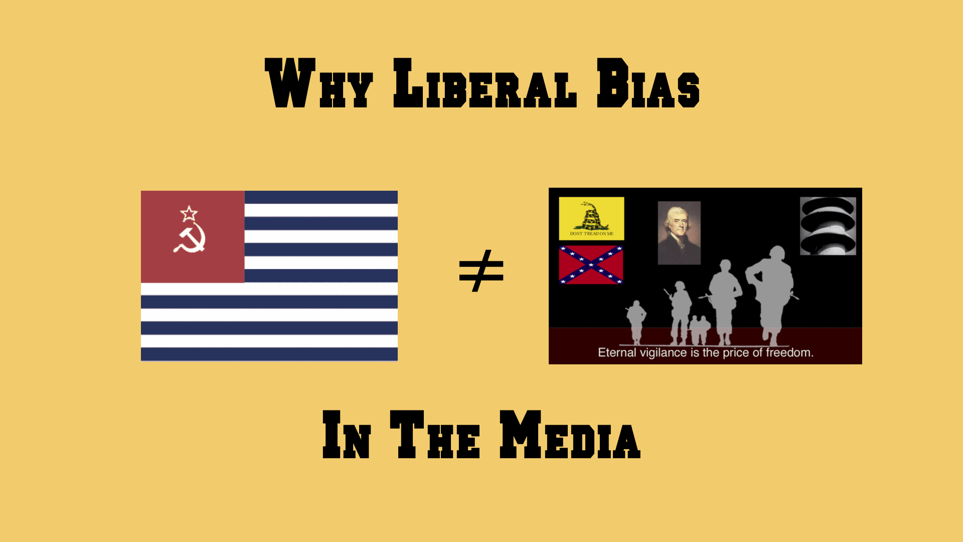 Why
                      Liberal Bias in the Media
